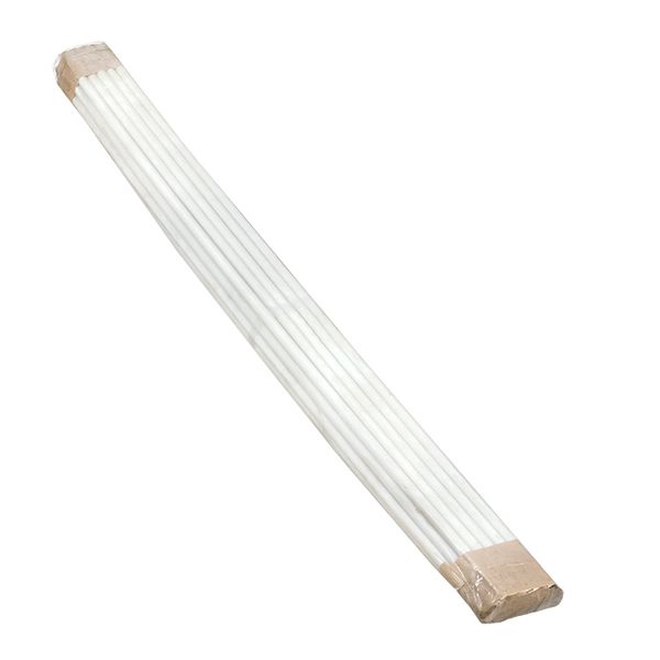 Труба гладкая ПВХ жесткая d25 мм (2 м) (50 м/уп) белая EKF-Plast