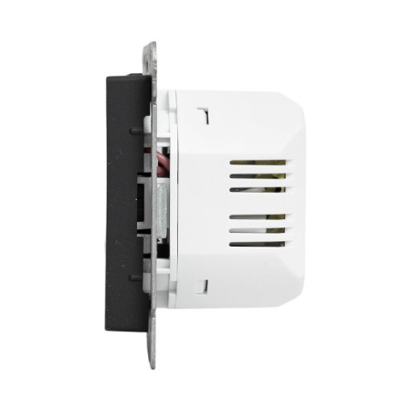 Механизм розетки USB-С, быстрая, чёрная Эпика EKF