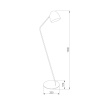 Торшер TK Lighting 5037 Soho Black