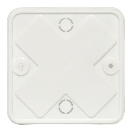 Коробка разветвительная КМР-030-030кг наружная (75x75x26) белая с клеммником EKF PROxima