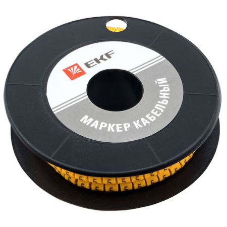 Маркер кабельный 1,5 мм2 "2" (1000 шт.) (ЕС-0) EKF PROxima