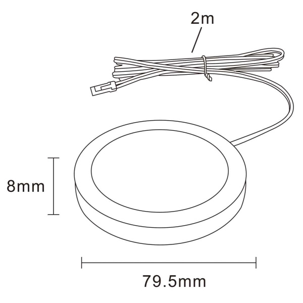 Светильник накладной мебельный 12V Mobiled Lightstar 036530