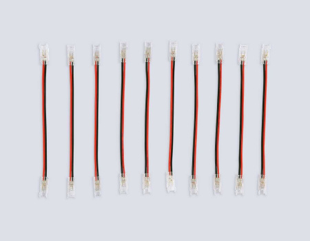Соединитель гибкий двухсторонний AMBRELLA LIGHT ILLUMINATION COB 12/24V для лент 5mm (2 конт.) (10шт. в комплекте) GS7885