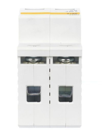 Огран. имп. перенапр.  2П  Un=400B  In=20kA  Im=40kA  ОПС1-C 2Р IEK
