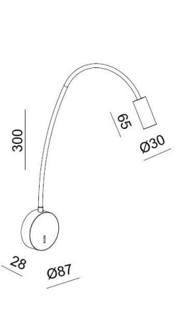 Бра Italline DE-316 bronze