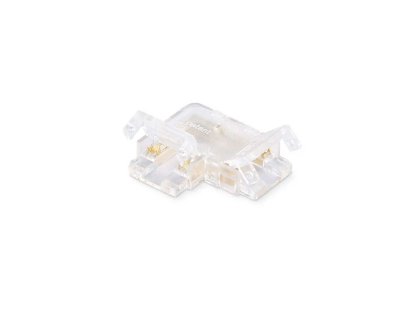 Соединитель угловой AMBRELLA LIGHT ILLUMINATION COB RGB 12/24V для лент 10mm (4 конт.) (10шт. в комплекте) GS6891