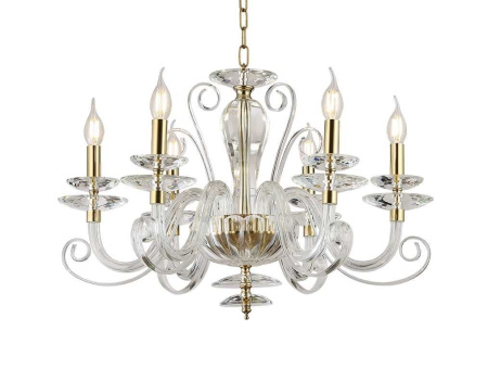 Люстра NEWPORT 8576/C gold polished